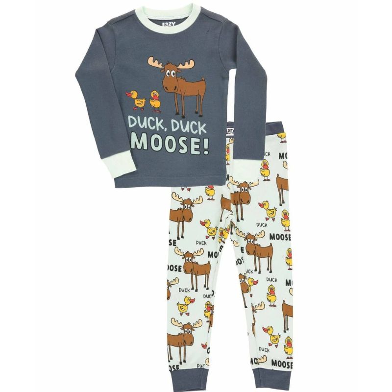 Duck Duck Moose Long Sleeve PJ's